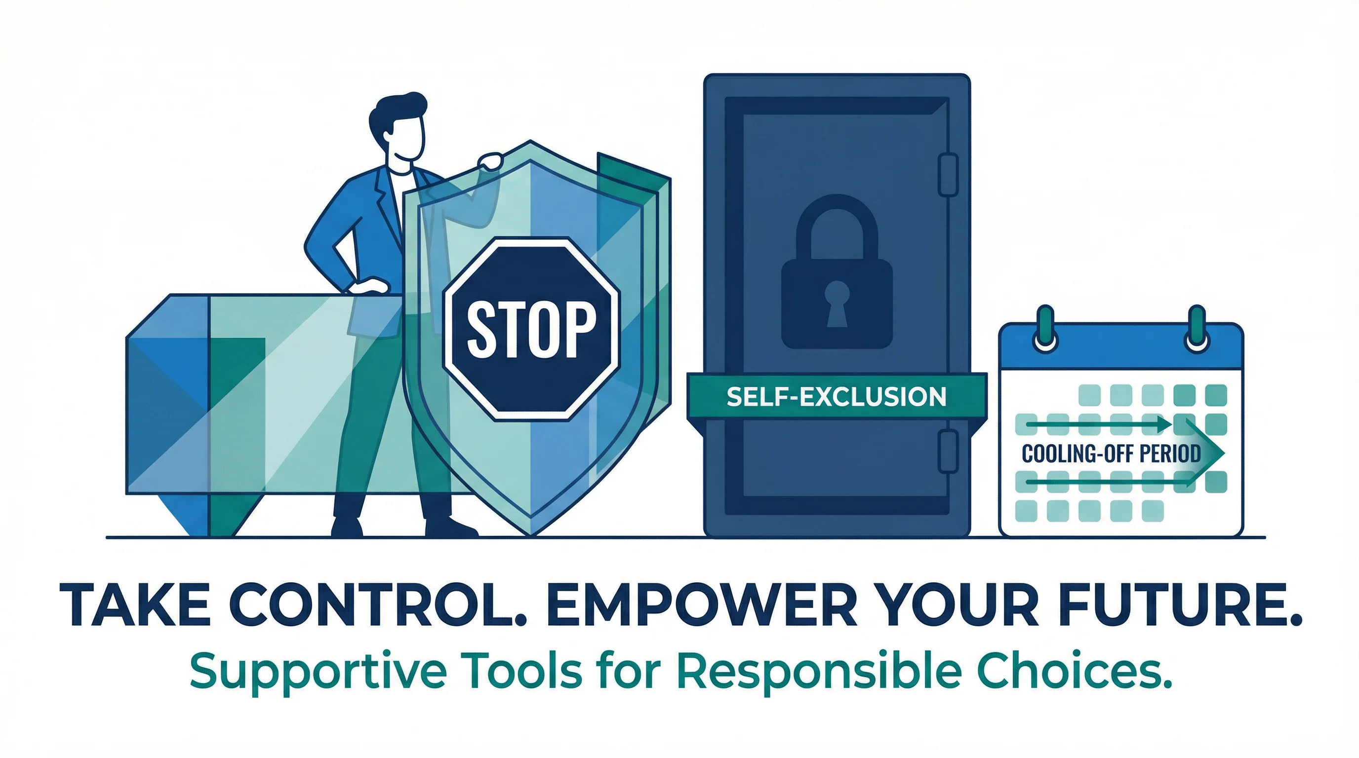 自我排除工具使用指南详细信息图